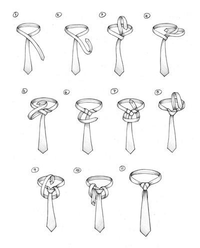 How to Tie A Tie : A CAPE KNOT