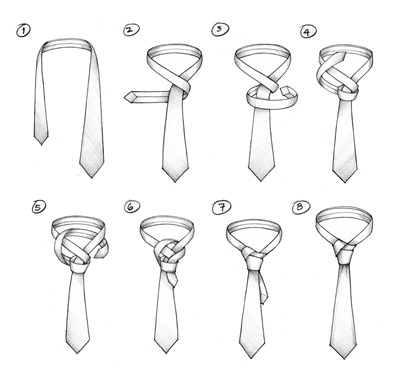 How to Tie A Tie : A KNOT OF CROSSES