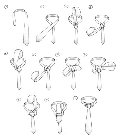 How to Tie A Tie : A LINWOOD TAURUS KNOT