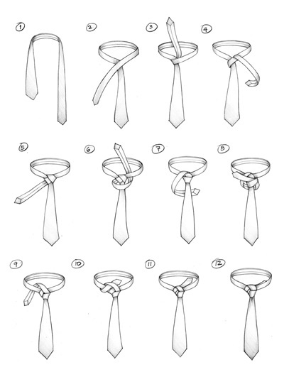 How to Tie A Tie : A PINK KNOT