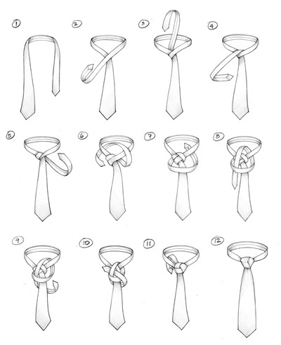 How to Tie A Tie : A TRINITY KNOT