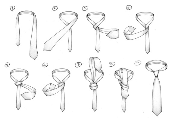 How to Tie A Tie : A VICTORIA KNOT
