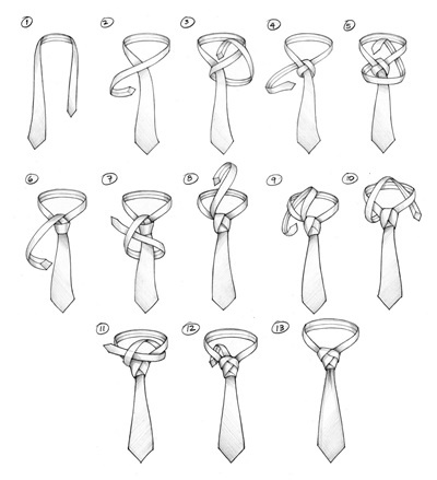 How to Tie A Tie : AN ELDREDGE KNOT