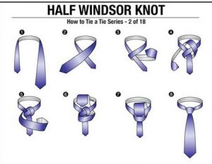 Middle Windsor Tie Knot